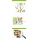 Sticker decorativ, masuratoare copacel cu animalute 143 cm, 70STK Sticker decorativ, masuratoare copacel cu animalute 143 cm, 70STK