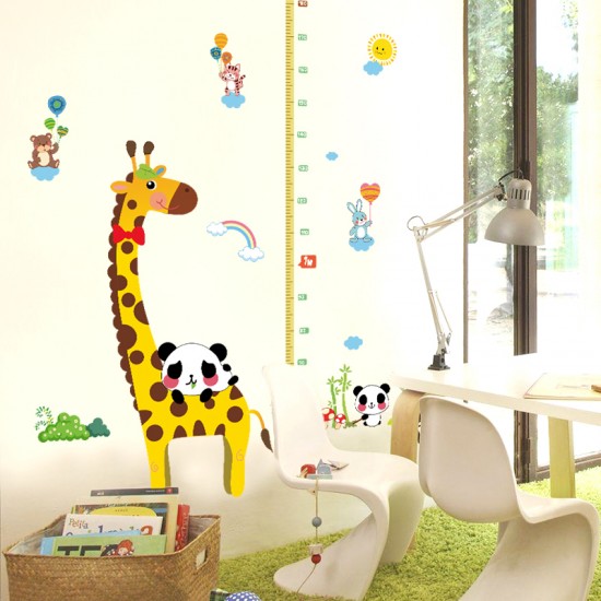 Sticker decorativ, masuratoare cu animalute 150 cm, 77STK Sticker decorativ, masuratoare cu animalute 150 cm, 77STK