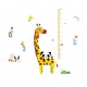 Sticker decorativ, masuratoare cu animalute 150 cm, 77STK Sticker decorativ, masuratoare cu animalute 150 cm, 77STK