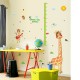 Sticker decorativ , masuratoare cu animalute, 160 cm, 104STK Sticker decorativ , masuratoare cu animalute, 160 cm, 104STK