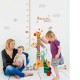 Sticker decorativ, masuratoare cu animalute 160 cm, 121STK Sticker decorativ, masuratoare cu animalute 160 cm, 121STK