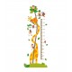 Sticker decorativ, masuratoare cu girafa si maimutele 160 cm, 61STK Sticker decorativ, masuratoare cu girafa si maimutele 160 cm, 61STK