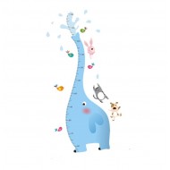 Sticker decorativ, masuratoare in forma de elefant 130 cm, 115STK Sticker decorativ, masuratoare in forma de elefant 130 cm, 115STK