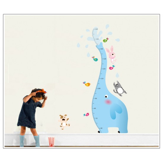 Sticker decorativ, masuratoare in forma de elefant 130 cm, 115STK Sticker decorativ, masuratoare in forma de elefant 130 cm, 115STK