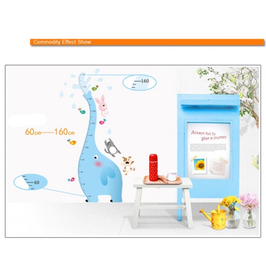 Sticker decorativ, masuratoare in forma de elefant 130 cm, 115STK Sticker decorativ, masuratoare in forma de elefant 130 cm, 115STK