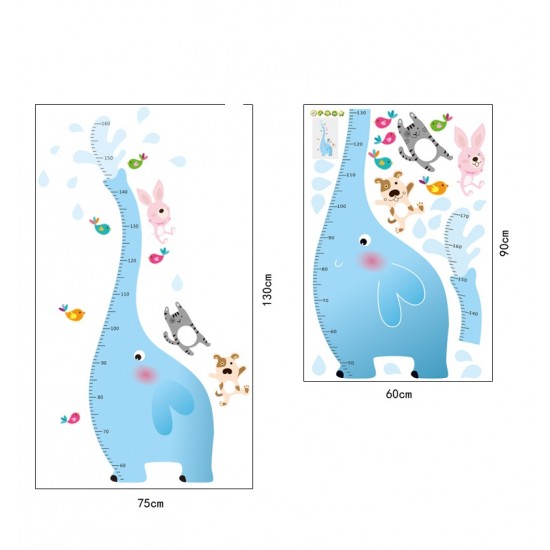 Sticker decorativ, masuratoare in forma de elefant 130 cm, 115STK Sticker decorativ, masuratoare in forma de elefant 130 cm, 115STK