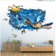 Sticker decorativ, ocean cu broscute 110 cm, 59STK Sticker decorativ, ocean cu broscute 110 cm, 59STK
