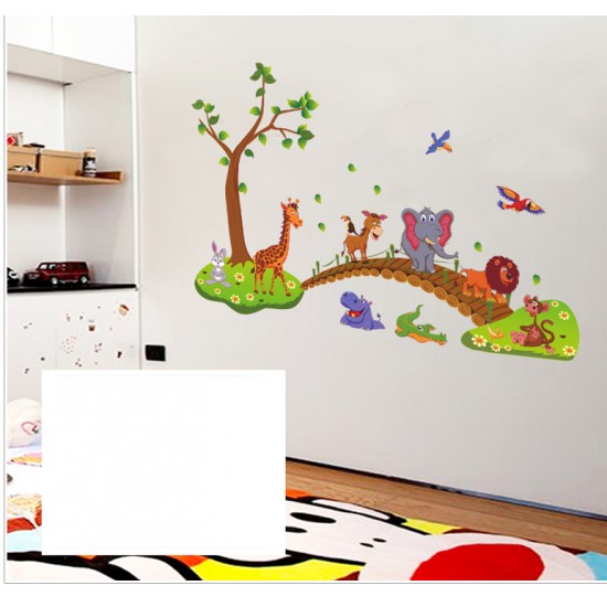 Sticker decorativ , podul cu animalute 135 cm, 96STK Sticker decorativ , podul cu animalute 135 cm, 96STK