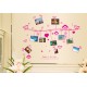 Sticker decorativ, sarma intinsa cu 9 rame foto 180 cm, 117STK Sticker decorativ, sarma intinsa cu 9 rame foto 180 cm, 117STK