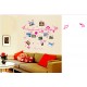 Sticker decorativ, sarma intinsa cu 9 rame foto 180 cm, 117STK Sticker decorativ, sarma intinsa cu 9 rame foto 180 cm, 117STK