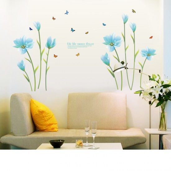 Sticker decorativ, summer flower 185 cm, 73STK Sticker decorativ, summer flower 185 cm, 73STK