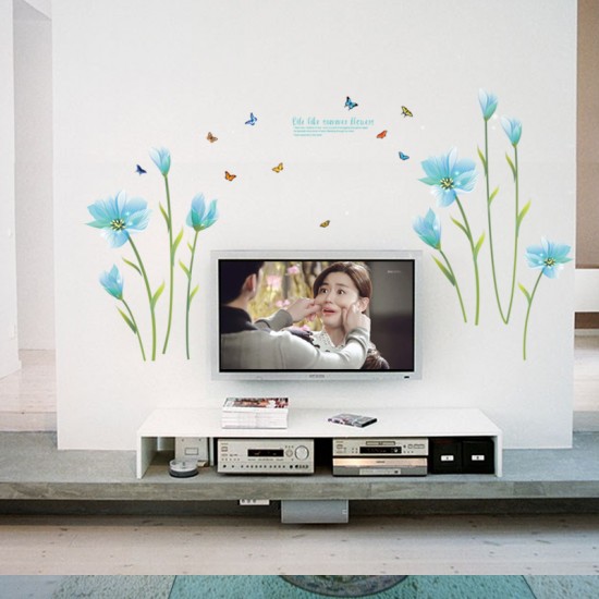 Sticker decorativ, summer flower 185 cm, 73STK Sticker decorativ, summer flower 185 cm, 73STK