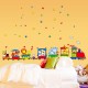 Sticker decorativ, trenuletul cu animale 175 cm, 105STK Sticker decorativ, trenuletul cu animale 175 cm, 105STK