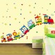 Sticker decorativ, trenuletul cu animale 175 cm, 105STK Sticker decorativ, trenuletul cu animale 175 cm, 105STK