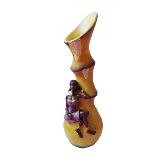 Vaza decorativa, Africana, 38 cm, 338IZ Vaza decorativa, Africana, 38 cm, 338IZ