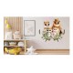 Sticker decorativ, Familia Regal Bufnita, Multicolor, 68 cm, 1295STK Sticker decorativ, Familia Regal Bufnita, Multicolor, 68 cm, 1295STK