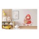 Sticker decorativ, Scufita Rosie, Rosu, 72 cm, 1298STK-3 Sticker decorativ, Scufita Rosie, Rosu, 72 cm, 1298STK-3