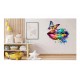 Sticker decorativ, Buze, Rosu, 75 cm, 1299STK Sticker decorativ, Buze, Rosu, 75 cm, 1299STK