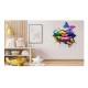 Sticker decorativ, Buze, Mov, 70 cm, 1299STK-1 Sticker decorativ, Buze, Mov, 70 cm, 1299STK-1