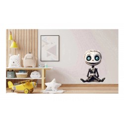 Sticker decorativ, Halloween, Waterproof, Alb, 85 cm, 1306STK-2 Sticker decorativ, Halloween, Waterproof, Alb, 85 cm, 1306STK-2