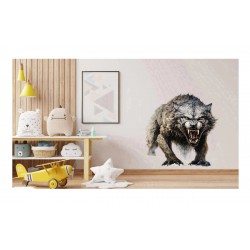 Sticker decorativ, Horror, Luo, Waterproof, Gri, 67 cm, 1306STK-4 Sticker decorativ, Horror, Luo, Waterproof, Gri, 67 cm, 1306STK-4
