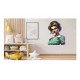Sticker decorativ, Zombie, Waterproof, Verde, 87 cm, 1306STK-9 Sticker decorativ, Zombie, Waterproof, Verde, 87 cm, 1306STK-9