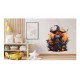 Sticker decorativ, Halloween, Negru, 70 cm, 1308STK