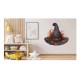 Sticker decorativ, Halloween- Palarie, Negru, 62 cm, 1308STK-2 Sticker decorativ, Halloween- Palarie, Negru, 62 cm, 1308STK-2