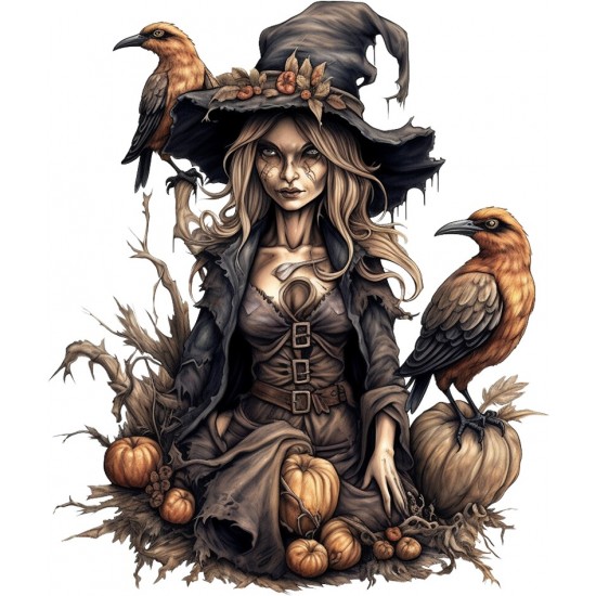 Sticker decorativ, Halloween, Negru, 71 cm, 1308STK-4 Sticker decorativ, Halloween, Negru, 71 cm, 1308STK-4