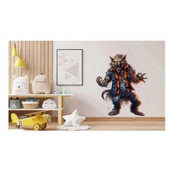 Sticker decorativ, Halloween, Negru, 75 cm, 1308STK-6 Sticker decorativ, Halloween, Negru, 75 cm, 1308STK-6