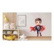 Sticker decorativ Baiat Supererou, Rosu, 65 cm, 1309STK-1 Sticker decorativ Baiat Supererou, Rosu, 65 cm, 1309STK-1