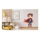 Sticker decorativ Baiat Supererou, Rosu, 83 cm, 1309STK-6 Sticker decorativ Baiat Supererou, Rosu, 83 cm, 1309STK-6