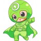 Sticker decorativ Baiat Supererou, Verde, 71 m, 1311STK-5 Sticker decorativ Baiat Supererou, Verde, 71 m, 1311STK-5