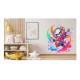 Sticker decorativ Baiat Supererou, Multicolor, 61 cm, 1311STK-8 Sticker decorativ Baiat Supererou, Multicolor, 61 cm, 1311STK-8