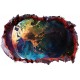Sticker decorativ, Planeta, Albastru, 90 cm, 1315STK-4 Sticker decorativ, Planeta, Albastru, 90 cm, 1315STK-4
