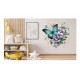 Sticker decorativ Fluture, Verde, 63 cm, 1316STK-4 Sticker decorativ Fluture, Verde, 63 cm, 1316STK-4