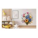 Sticker decorativ, Flori Salbatice, Alb, 67 cm, 1319STK-2