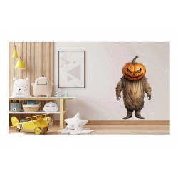Sticker decorativ, Horror, Portocaliu, 90 cm, 1321STK-11 Sticker decorativ, Horror, Portocaliu, 90 cm, 1321STK-11