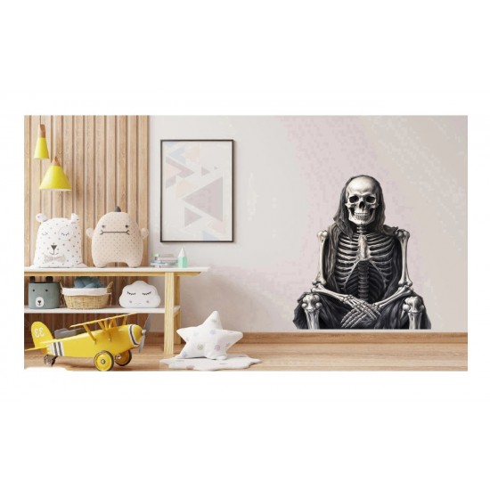 Sticker decorativ, Horror, Negru, 73 cm, 1321STK-12 Sticker decorativ, Horror, Negru, 73 cm, 1321STK-12