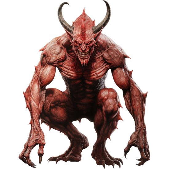 Sticker decorativ, Horror, Rosu, 76 cm, 1321STK-17 Sticker decorativ, Horror, Rosu, 76 cm, 1321STK-17