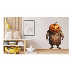 Sticker decorativ, Horror, Portocaliu, 90 cm, 1321STK-7 Sticker decorativ, Horror, Portocaliu, 90 cm, 1321STK-7