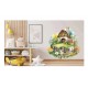 Sticker decorativ, Ferma, Verde, 61 cm, 1324STK-1