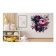 Sticker decorativ, Flori, Multicolor, 61 cm, 1325STK-6 Sticker decorativ, Flori, Multicolor, 61 cm, 1325STK-6