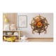 Sticker decorativ, Stea, Portocaliu, 61 cm, 1328STK-2 Sticker decorativ, Stea, Portocaliu, 61 cm, 1328STK-2