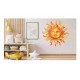Sticker decorativ, Soare, Portocaliu, 60 cm, 1328STK-6