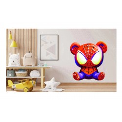 Sticker decorativ, Ursulet, Rosu, 61 cm, 1330STK Sticker decorativ, Ursulet, Rosu, 61 cm, 1330STK