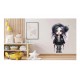 Sticker decorativ, Printesa Rock, Negru, 90 cm, 1331STK-2 Sticker decorativ, Printesa Rock, Negru, 90 cm, 1331STK-2