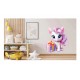 Sticker decorativ, Unicorn, Roz, 72 cm, 1333STK-3 Sticker decorativ, Unicorn, Roz, 72 cm, 1333STK-3