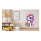 Sticker decorativ, Unicorn, Roz, 86 cm, 1333STK-4 Sticker decorativ, Unicorn, Roz, 86 cm, 1333STK-4