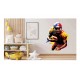 Sticker decorativ, Fotbal American, Maro, 76 cm, 1335STK-11